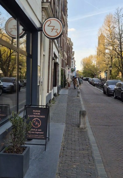 Restaurant 273 in Utrecht gevel